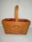 Longaberger Basket Signed & Dated WRC 1990 Approx. 12