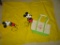 Lot 2 Mickey Mouse Ponchos & 1 Tote Monogramed G