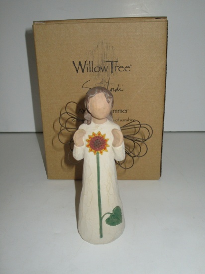 Willow Tree 5" Angel of Summer Sculpture w/Original Box