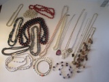 Lot Misc. Necklaces, Beaded & Other