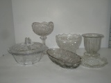 Lot Misc. Pressed Glass