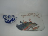 Lot Blue & White Semi Porcelain Decorative Miniature Tea Pot