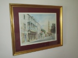 Charleston Print Titled 'Church Street' By Emerson