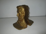 Pair of Cast Iron Abe Lincoln Book Ends  Approx. 6