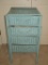 Vintage Wicker Changing Table