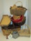 Lot Misc. Decorative Baskets.  Various Sizes and Designs