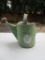 Vintage Galvanized Watering Can - Painted Green