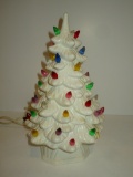 White Ceramic Christmas Tree 13