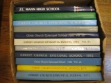 Lot - Misc. Year Books - JL Mann, Christ Church, 1972, 1973, 1975, etc.