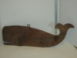 Handcrafted Wooden Whale