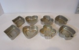 Lot 2 Sets of Vintage Playing Card Suit Baking Molds