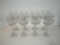 Lot 8 Clear Wine Stems