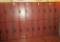 Gym Locker Unit w/ 4 Lockers #29, 30, 31, 32 - measures 6' x 24