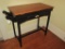 1 Drawer Kitchen Island/ Stand w/ Towel Bar on Side & Shelf Below.