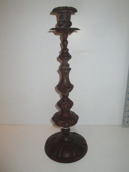 Ornate Metal 16.5" Candlestick