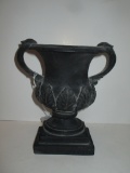 Double Handled Concrete Half- Vase Urn Style 8