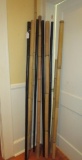 Lot - Decorative Bamboo Stalks - great in a large vase or leaning against wall