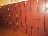 Gym Locker Unit w/ 2  Lockers #56 - measures 6' x 12