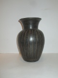 Decorative Ceramic Vase w/ Panel Motif - 9