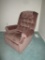 Mauve Fabric La-Z-Boy Recliner - reclines to sleeping position - very nice condition