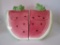 Watermelon Design Double Cookie/Cracker Jar - 12