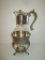 Rogers Glass & Pewter Carafe