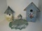 Hand Made & Tole Painted Bird House 13