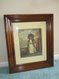 Framed Print of Girl - 25.5