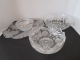 Lot - Misc Glass Bowls & Sauce Ladle - See Pics - Great Lot!