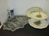 Christmas Dish Lot - see pictures