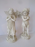 Pair Resin Angels - Boy & Girl 22