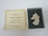 Lenox - Heavenly Harmony Angel Pin w/ COA