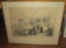 Framed Print of European Market Scene - 21