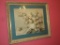 Vintage Era Framed Still Life of Hydrangeas