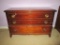 Lane Mahogany Chest Style Cedar Chest w/ Bottom Drawer - Some Wear - overall nice piece!