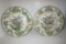 2 Chinese Imports Floral Plates - 10