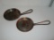 2 Indian Copper Frying Pans - 7 