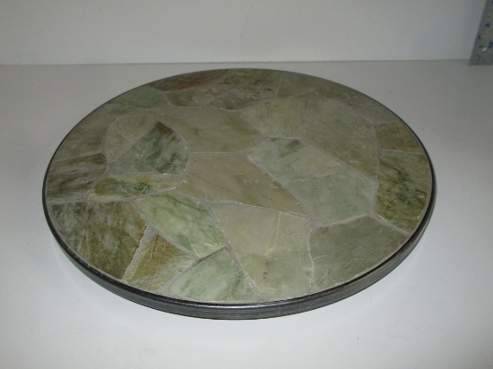12" Stone Trivet w/ Metal Base by Pier One Imports