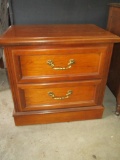 2 Drawer Maple Night Stand