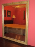 Beveled Mirror in Gilt Frame