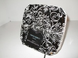 4  Cynthia Rowley Appetizer Plates - Black & White Design - 6.5