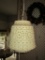 Way Cool Retro Style Plastic Hanging Light Fixture w/ Beads - Craft Made Piece