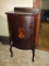 Vintage Mahogany Record Cabinet w/ Musical Motif - 20