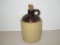 Stoneware Brown Glaze Whiskey Jug - 6.5