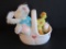 Easter Lot - Ceramic Basket - Ty 