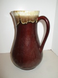 Stoneware Brown Drip Glaze 9.5