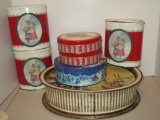 Lot Misc Tins