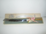 Vintage kirk Brides Cake Knife in Original Box