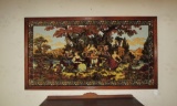 Framed Tapestry - Garden Scene - 67