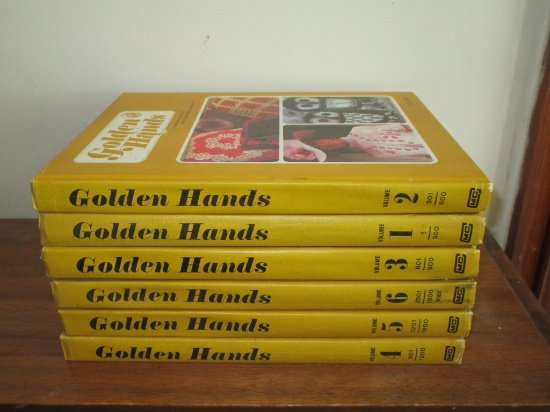 Lot "Golden Hands' Needlecraft Books